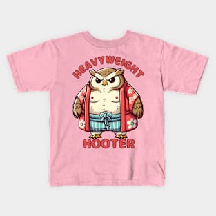 Sumo owl Kids T-Shirt